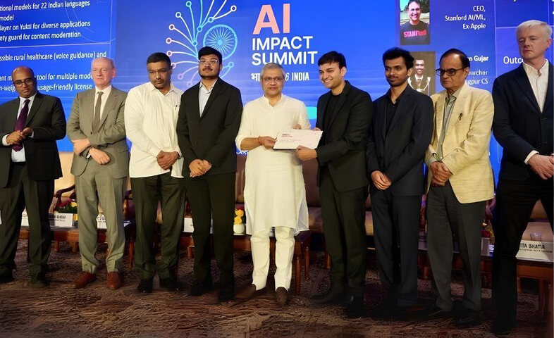 Portfolio founders recognized at the AI Impact Summit