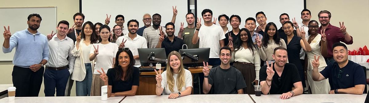 Ignite DTC founders on a visit to USC