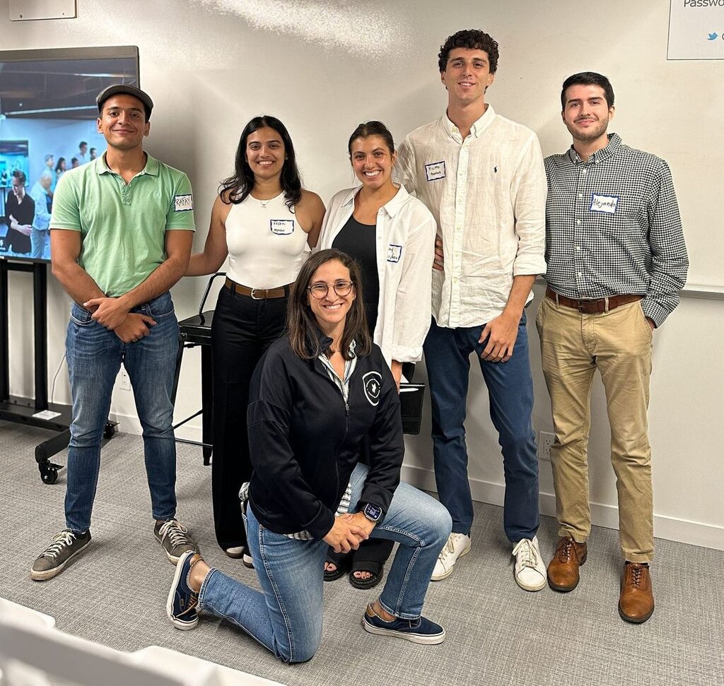 1752vc Venture Fellows gathered after an event