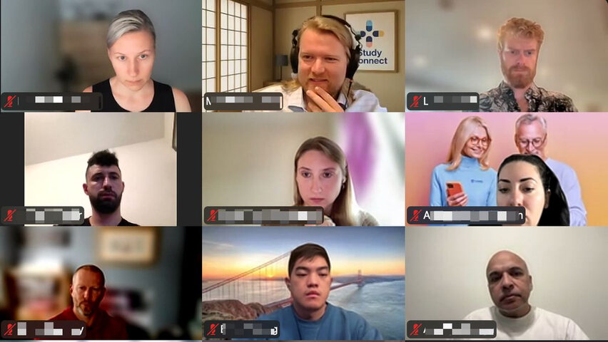 Ignite founders on a live session, 1752vc