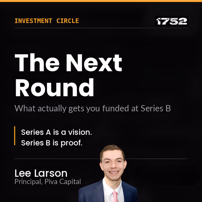 Investment Circle with Lee Larson, Principal at Piva Capital