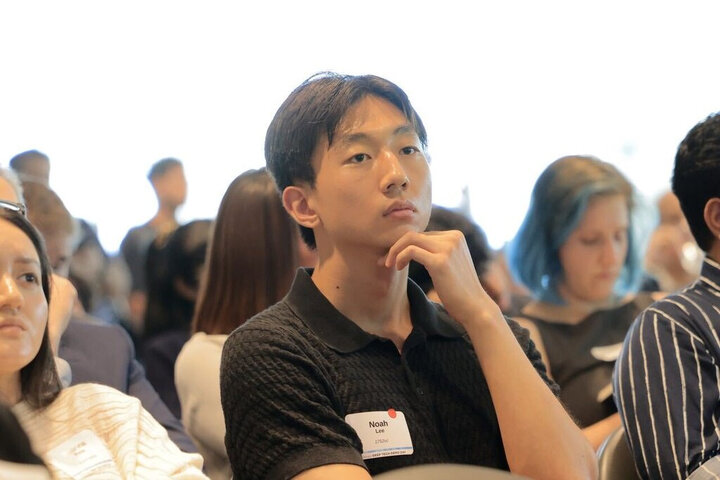 Venture Fellow Noah Lee at the Venture Capital Investment Competition