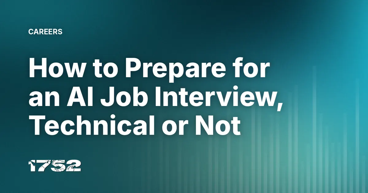 How to Prepare for an AI Job Interview, Technical or Not